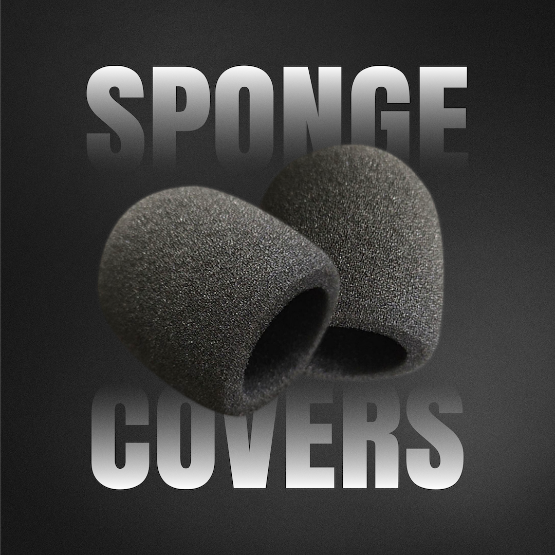 (Free) Sponge Mic Cover X 2